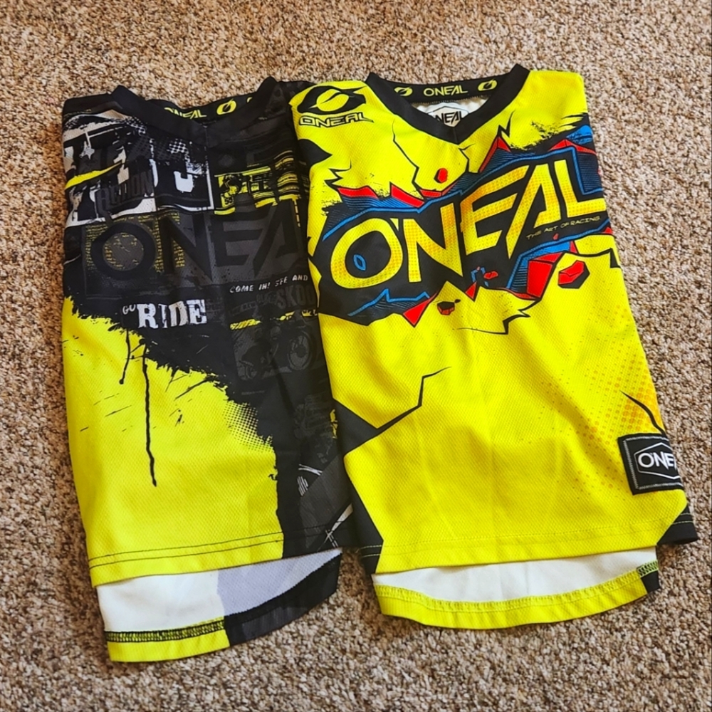 O'NEAL Kids' Yellow & Black Graphic Shirt